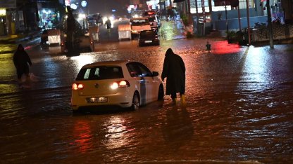 Osmaniye'de sağanak nedeniyle Bülbül Deresi ve Savrun Çayı taştı