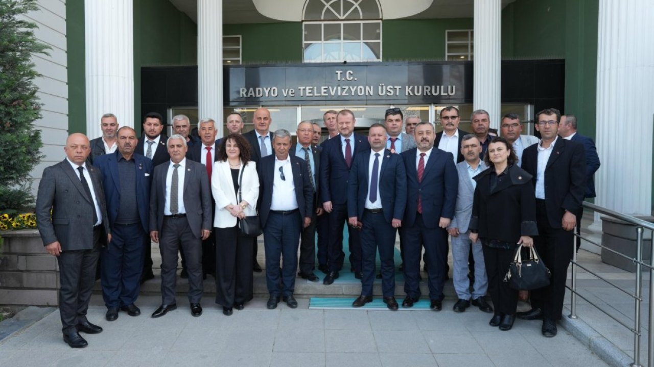 RTÜK Başkanı Daniş Çanakkaleli konuklarını ağırladı