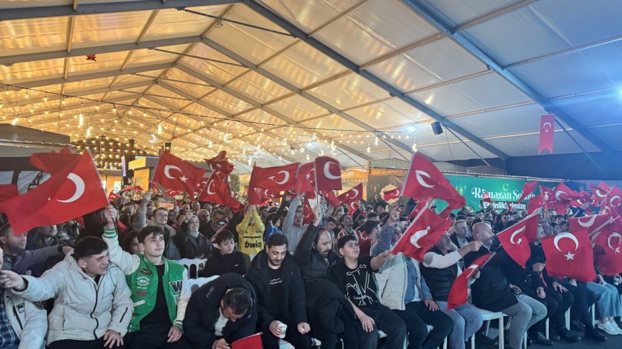 Samsun ve Çankırı'da milli takım coşkusu yaşandı