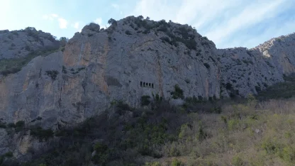 Samsun'daki Asarkale ve Kral Kaya Mezarları tarihe ışık tutuyor