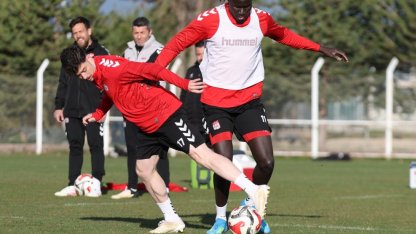 Sivasspor, Boluspor maçı hazırlıklarına başladı 