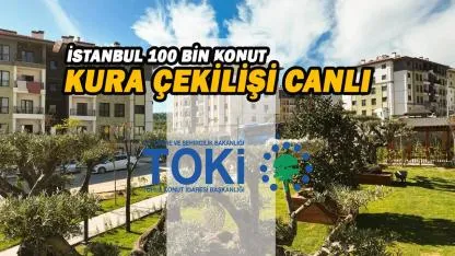 Son dakika! İstanbul TOKİ kura çekilişi başladı: 100 bin sosyal konut sonuçları açıklanıyor