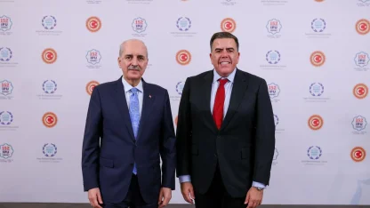 TBMM Başkanı Kurtulmuş, Avustralya Temsilciler Meclisi Başkanı Dick ile görüştü