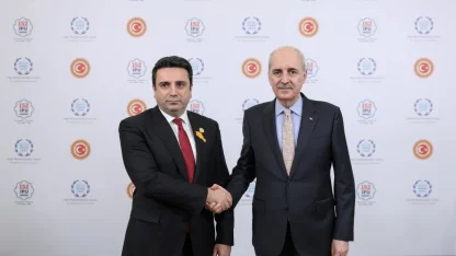 TBMM Başkanı Kurtulmuş, Ermenistan Ulusal Meclis Başkanı Simonyan ile görüştü