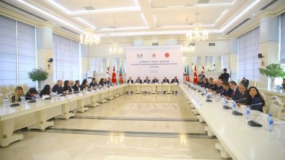 Türkiye, Azerbaycan ve KKTC parlamentolar arası dostluk grupları Bakü'de toplandı