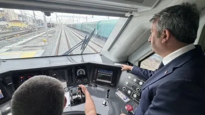 İstanbul-Edirne hızlı trenin test sürüşü başladı